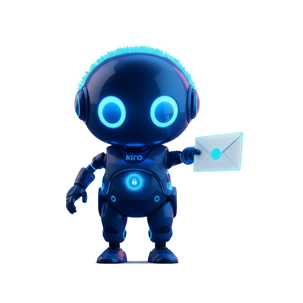 Illustration Kiro: emails