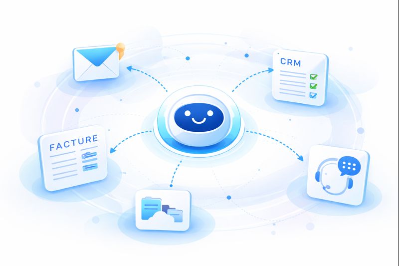 Puce IA sur carte électronique